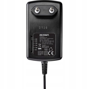 Регулируемый подключаемый источник питания VOLTCRAFT SPS24-24W