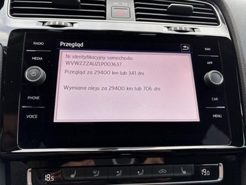 Volkswagen Golf VII Hatchback 3d Facelifting 1.5 TSI ACT 150KM 2019 Volkswagen Golf TSI 150KM Highline DSG MID LED Keyless Nawigacja ACC, zdjęcie 21