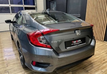 Honda Civic X Sedan 4d 1.5 VTEC Turbo 182KM 2018 Honda Civic 1.5 TURBO kamera 182KM gwarancja bezwypadkowy MANUAL 44 000, zdjęcie 8