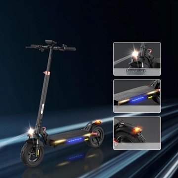 Складной электросамокат ISCOOTER IX3 APP 800 Вт 10 дюймов внедорожный SCOOTER PL