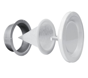 Конусный фильтр для анемостата 160 мм с ПРОКЛАДКОЙ