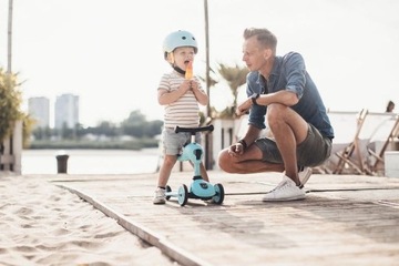 SCOOTANDRIDE Шлем XXS-S для детей 1-5 лет Blueberry
