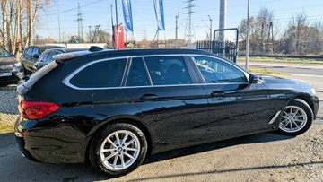 BMW Seria 5 G30-G31 Touring 520d 190KM 2018 BMW 520 190PS OPŁACONY Bezwypadkowy Automat, zdjęcie 12