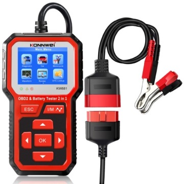 ДИАГНОСТИЧЕСКИЙ ТЕСТЕР OBD2 ДЛЯ АККУМУЛЯТОРОВ 6 В 12 В