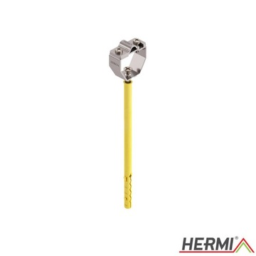 Uchwyt drutu odgromowego 200mm stal nierdzewna
