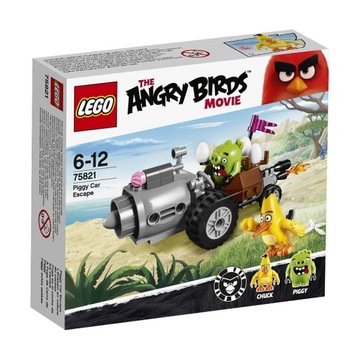 LEGO 75821 Angry Birds - Ucieczka samochodem świnek