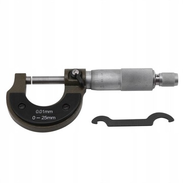 MIKROMETR 0-25 mm 0,01 mm NONIUSZOWY