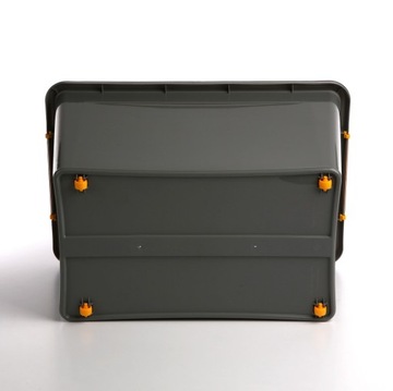 ПРОЧНЫЙ КОНТЕЙНЕР ДЛЯ ХРАНЕНИЯ С КРЫШКОЙ 145 Л, серый