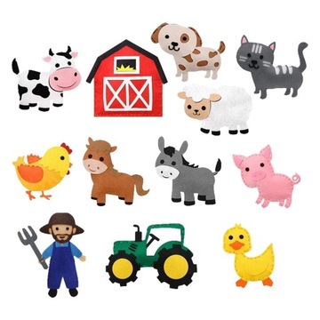 Zoo Filcowe zwierzę Zwierzęta z dżungli Styl