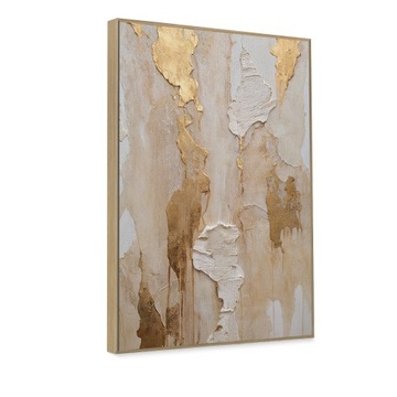 KNOR WALL ART Obraz 70X100 cm w głębokiej ramie Refleksje w Złocie