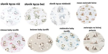 Otulacz śpiworek NOSIDEŁKO FOTELIK sam. GONDOLA wafel i bawełna