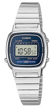 Часы CASIO Collection Retro LA670WA-2DF — синий циферблат