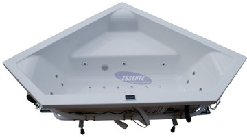 УГЛОВАЯ ГИДРОМАССАЖНАЯ ВАННА 140х140 3Л ГАРАНТИЯ!