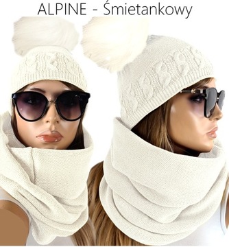 ПОЛЬСКАЯ ТЕПЛАЯ ШАПКА и комплект ДЫМОХОД - 20 ЦВЕТОВ