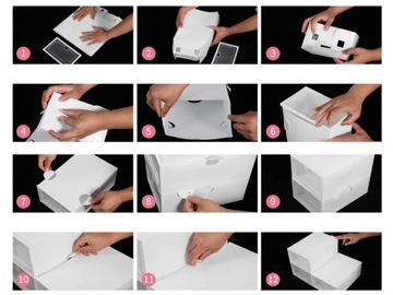 Органайзер для обуви с крышкой и шкафчиком.