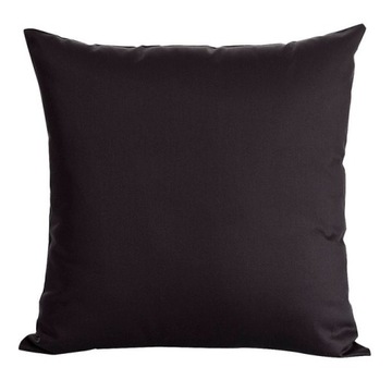 Poszewka 70x80 czarna jednobarwna