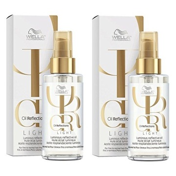 WELLA OIL REFLECTIONS LIGHT OLEJEK BLASK 2x100ML