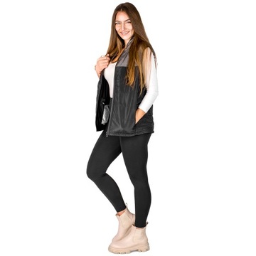 ЖИЛЕТ МУЖСКОЙ USB С ПОДОГРЕВОМ, СТЕГАНЫЙ, УТЕПЛЕННЫЙ ФЛИС С КАРМАНАМИ