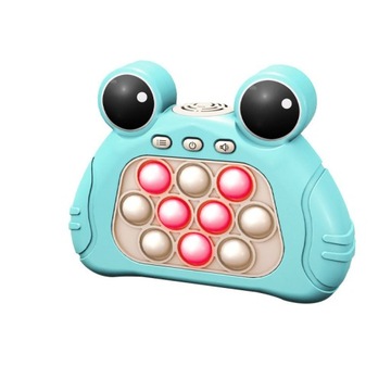 POP IT GRA ANTYSTRESOWA ZRĘCZNOŚCIOWA ELEKTRYCZNA niebieski