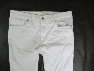 TOPMAN __ BIAŁY SKINNY JEANS SPODNIE ___ 30/32