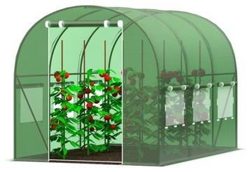 ФОЛЬГОВЫЙ ТУННЕЛЬ ТЕПЛИЦА ДЛЯ ПОМИДОРОВ 2х3