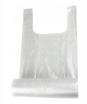 Reklamówki jednorazowe w rolce mocne do 5kg 190szt