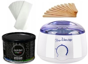 Zestaw do Depilacji Pro-WAX 100W+WOSK BLACK 400