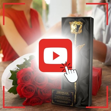 ВЕЧНАЯ РОЗА, ЗОЛОТО 24 КАРАТ, ПОДАРОК ​​НА ЖЕНСКИЙ ДЕНЬ ПОДРУГЕ И ЖЕНЕ