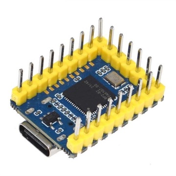 Waveshare RP2040 Zero Raspberry Pi Micropython припаян