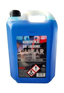 Koncentrat do chłodnic GLICAR 5l G11 Niebieski