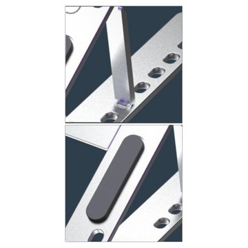 2x охлаждающая подставка для ноутбука 7, регулируемая