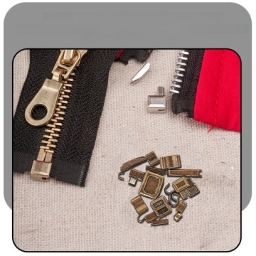 32 комплекта Прочный набор швейных молний с фиксирующими булавками и ограничителями