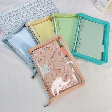 Zipper Binder Photo Card Kolekcja Book Postcard