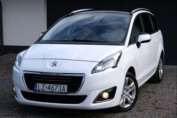 Peugeot 5008 I Minivan Facelifting 2.0 HDi 150KM 2015 Peugeot 5008 FL 2.0 HDi-150KM Allure nawigacja panorama zarejestrowany PL, zdjęcie 1