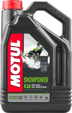 Olej MOTUL SNOWPOWER 2T ESTER 4l / motocykle