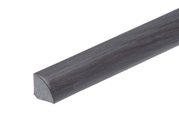 Ćwierćwałek SZARY 18 x 18 mm PCV CEZAR 250 cm