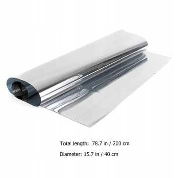 Статическая УФ-пленка для окон, отражающее зеркало, частное