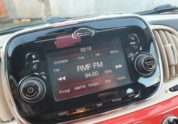 Fiat 500 II Seria 4 1.2 69KM 2017 Fiat 500 Automat Tempomat GetHelp 1.2 Benzyna 69KM, zdjęcie 13