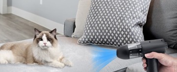 ODKURZACZ SAMOCHODOWY DMUCHAWA KURZU PRZENOŚNY DO DOMU SOFA KLAWIATURA 68W