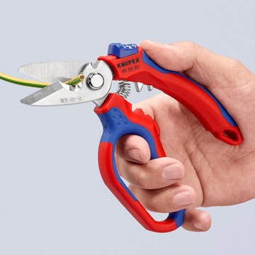 Knipex 95 05 20 SB угловые ножницы для электриков