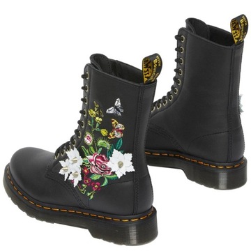 ДР. MARTENS 1490 BLOOM ЧЕРНАЯ НАППА размер 6(39)