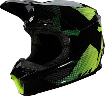 KASK NA CROSSA QUAD FOX V-1 TAYZER BLACK GREEN S