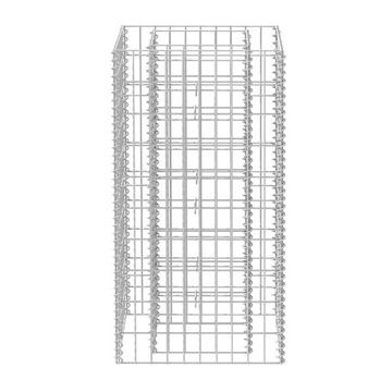 ПОДЪЕМНЫЙ СТАЛЬНОЙ ЦВЕТОЧНЫЙ ГОРШОК 50X50X100CM