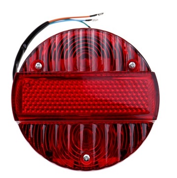 LAMPA TYŁ CZERWONA KLOSZ OKRĄGŁY SIMSON S51 MZ ETZ