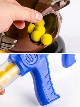 ГОЛОДНАЯ УТКА СТРЕЛЬБА ПО МИШЕНИ 2 ПИСТОЛЕТИЯ БОЛЬШЕ ШАРОВ ИГРУШКА HQ ИГРА