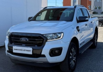Ford Ranger V Podwójna kabina Facelifting 2019 2.0 EcoBlue 213KM 2019 Ford Ranger 2.0 EcoBlue 213KM AT 4x4 Wildtrak Salon PL ASO FV23 I-wszy wla, zdjęcie 1