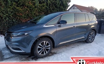 Renault Espace V Van 1.6 Energy dCi 130KM 2018 Renault Espace 7 OSOB, GWARANCJA GetHelp, Polska rejestracja, Udokumentowa
