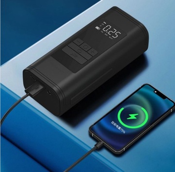 АВТОМОБИЛЬНЫЙ КОМПРЕССОР ЭЛЕКТРИЧЕСКИЙ НАСОС 12 В СВЕТОДИОД БЕСПРОВОДНОЙ