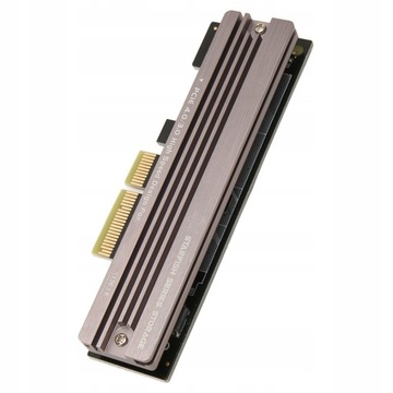 Твердотельный накопитель M.2 NVMe с платой расширения PCIE 4.0 64 Гбит/с