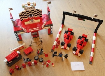 LEGO RACERS 8672 FERRARI FINISH LINE
